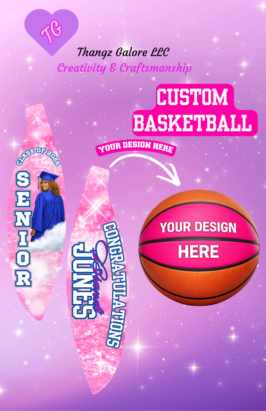 Custom Graduation Basketball – Class of 2026 Personalized Gift