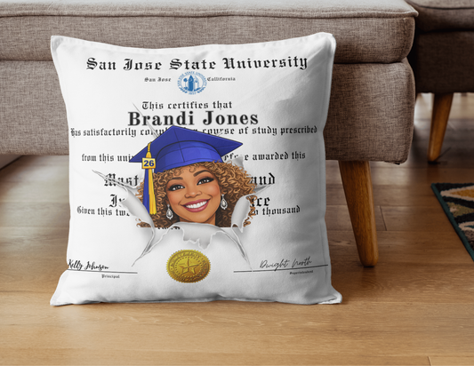 Graduation Pillow Version 1
