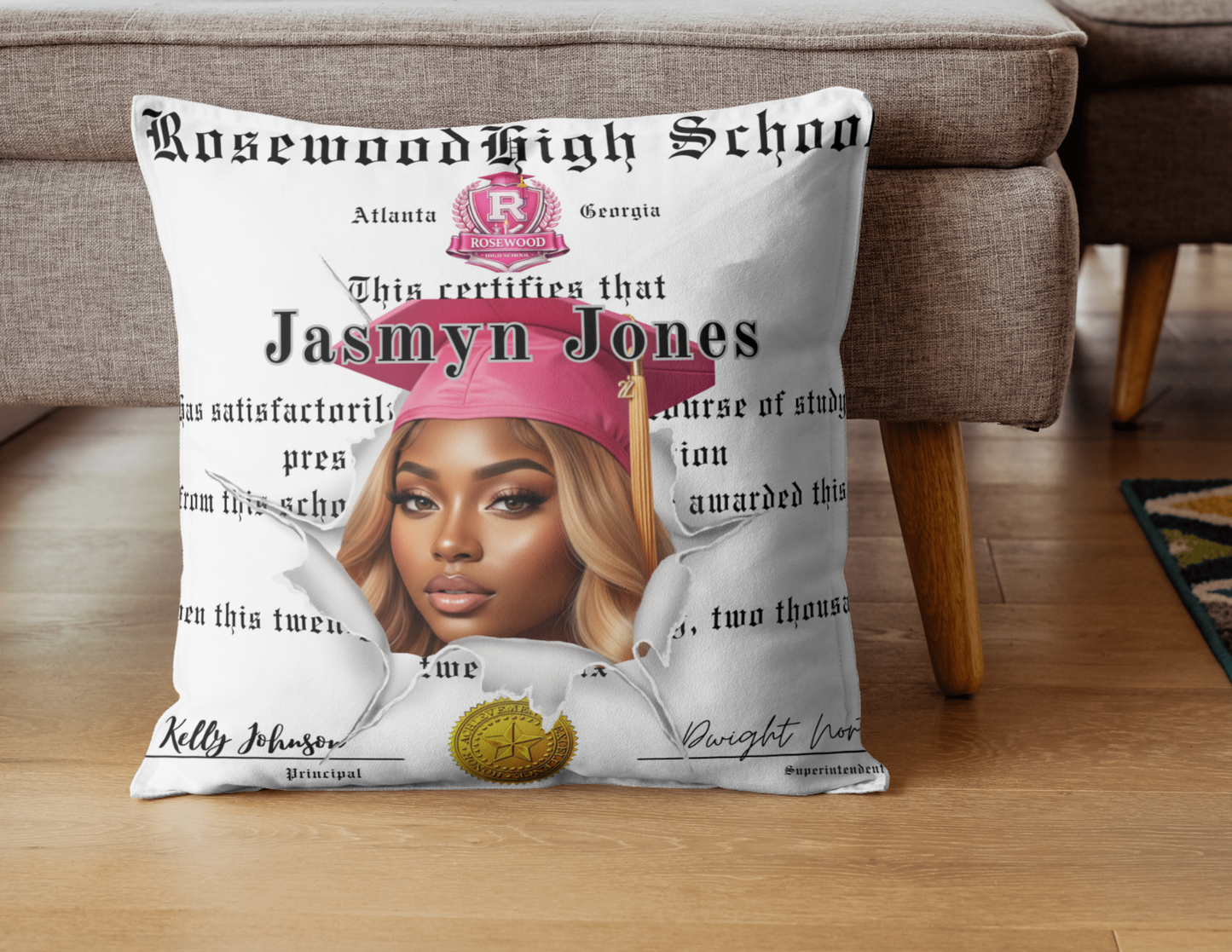 Graduation Pillow Version 1
