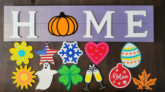 Interchangeable Home Sign image 0